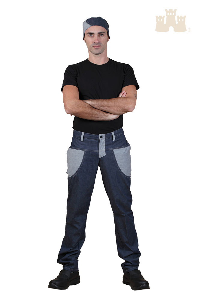 402 Pantaloni unisex Denim - Castellana Style Palermo 402 Pantaloni unisex Denim - Castellana Style Palermo