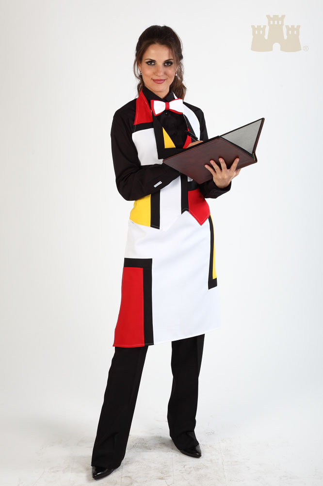 533 Grembiule unisex Mondrian - Castellana Style Palermo 533 Grembiule unisex Mondrian - Castellana Style Palermo