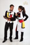 533 Grembiule unisex Mondrian – Castellana Style Palermo