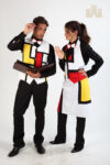 533 Grembiule unisex Mondrian – Castellana Style Palermo