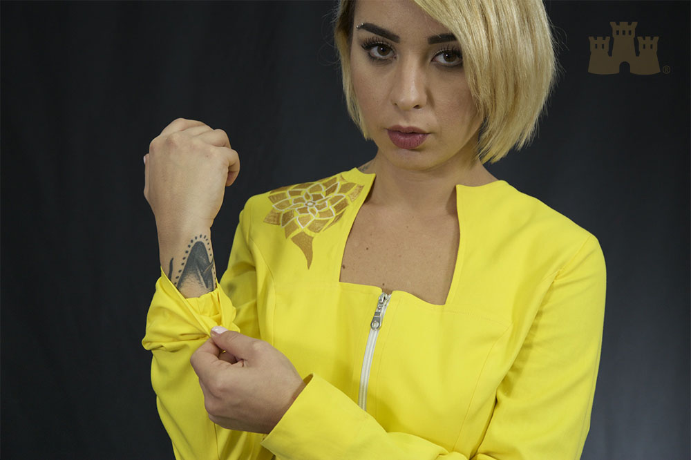 577 Casacca donna manica lunga Giunone - Castellana Style Palermo 577 Casacca donna manica lunga Giunone - Castellana Style Palermo